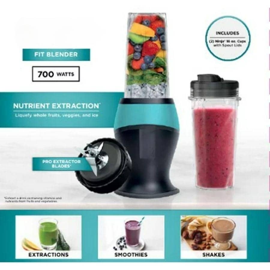 Fit Personal SingleServe Blender, Two 16oz. Cups, QB3000SS SHEIN USA