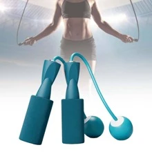 2024最新雙入組無繩健身運動重力跳繩球室內外皆可使用的跳繩