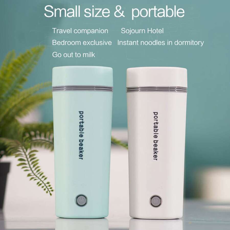 家用車用電水杯,迷你電熱水壺,便攜式電熱杯