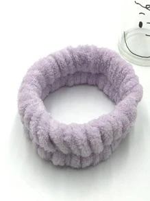 用於化妝和洗臉Spa面部頭帶，1入組瑜伽運動淋浴面部彈性頭帶，適合女孩和女士