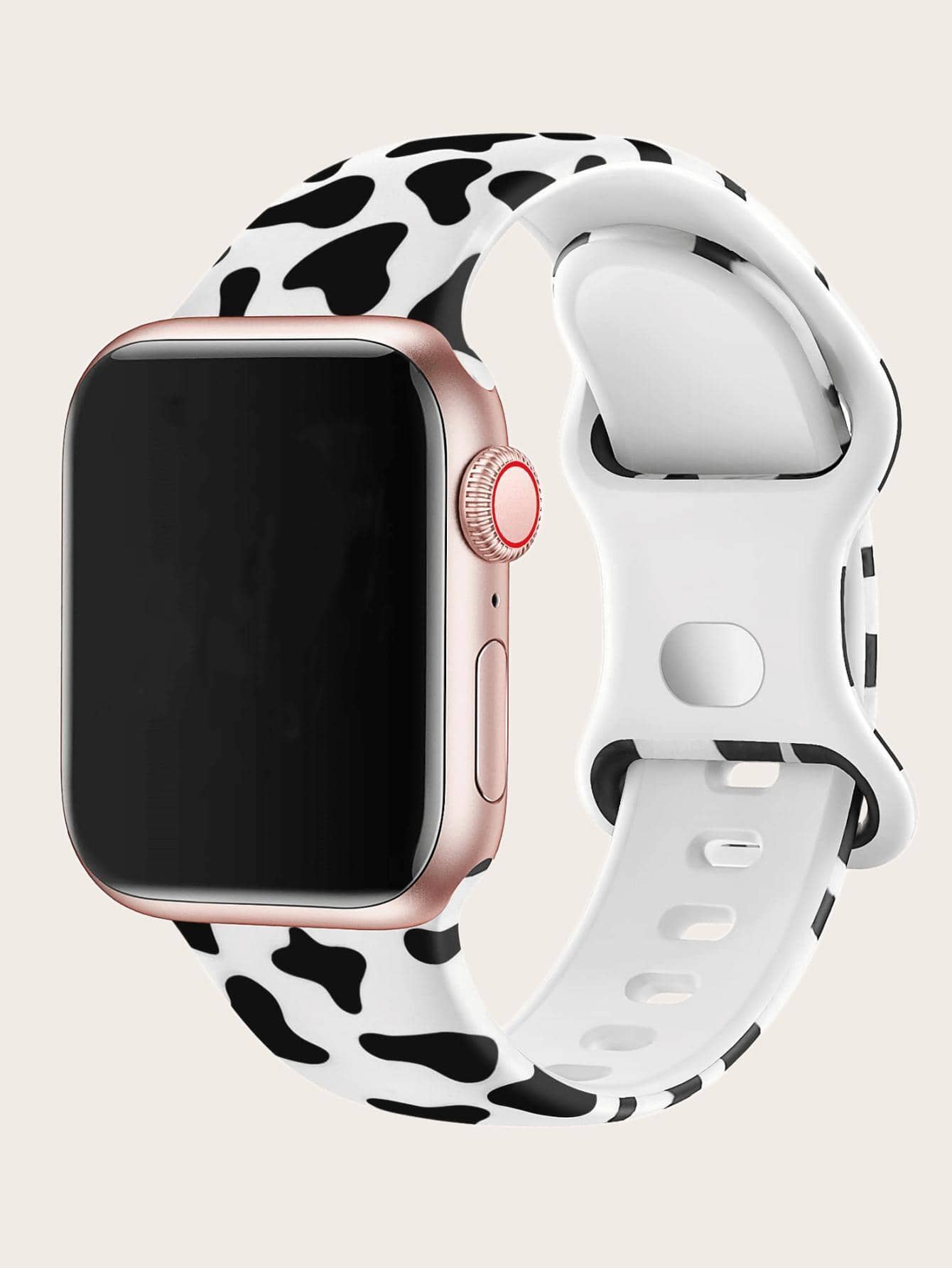 运动表带兼容 表带 49 毫米 46 毫米 45 毫米 44 毫米 42 毫米 41 毫米 40 毫米 38 毫米女款硅胶花卉印花不褪色图案设计表带适用于 系列 11、10、9、8、7、6、5、4、3、2、1、SE、Ultra 3/2/1 - 彩色 - 查看 1