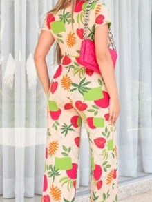 Women Jumpsuits - Màu be - Xem 3