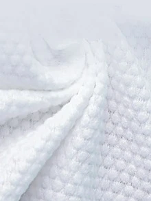 一包一次性潔面巾，15*20尺寸，可抽拉設計 - 白色 - 查看 2