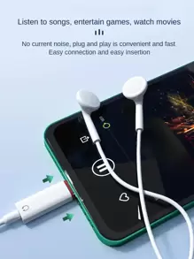 USB-C Male To 3.5mm Female Headphone Jack Adapter Compatible With All Type-C Devices: GalaxyS23 S23+ S23 Ultra, S22 S22+ S22 Ultra, S21 S21+ S21 Ultra, S20 Ultra S20 Z Flip S20+ S10 S9 S8 Plus - White - View 6