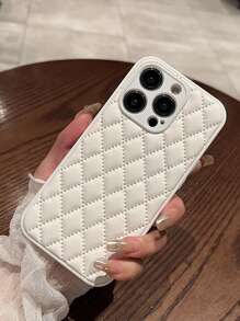 Apple Creative Simple Heart Shaped Transparent Leather Soft Phone Case Compatible With Iphone 16 Pro Max/16 Pro/16/16 Plus/15/15 Pro/15 Pro Max/15 Plus/11/12/13/14 Pro Max/XS/XR/11 Pro/11 Pro Max/12 Pro/12 Pro Max/13 Pro/13 Pro Max/7 Plus/14 Pro/14 Pro Max/14 Plus/7 Plus/8 Plus/8/SE2, Women Waterproof Shockproof Anti-Fall Scratch Resistant - White - View 4