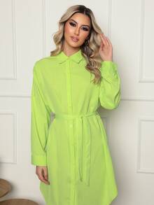 Women Blouses - Màu Mù tạt vàng - Xem 2