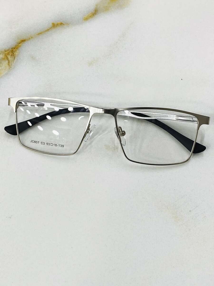 Men Eyeglasses - 銀色 - 查看 1