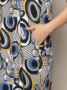 Women Dresses - 藏蓝色 - 查看 3