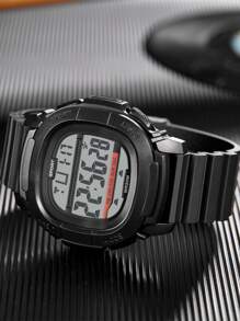 Đồng hồ điện tử nam - màu đen - Xem 4