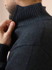 Men Cardigans - כחול נייבי - ראה 7