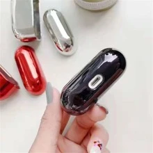 Funda para auriculares con electrochapado simple compatible con AirPods 1/2/AirPods Pro/AirPods 3/AirPods Pro (2nd Generation) - Auriculares no incluidos