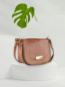 Women Crossbody - 棕色 - 查看 4