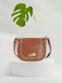 Women Crossbody - 棕色 - 查看 1