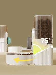 A懸掛籠子固定的懸掛自動飲用水喂食器 - 彩色 - 查看 5