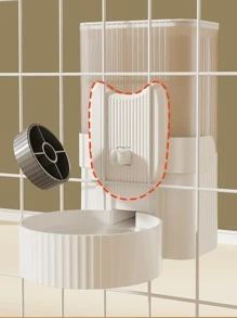 A懸掛籠子固定的懸掛自動飲用水喂食器 - 彩色 - 查看 8