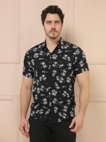 Men Shirts - 黑色 - 查看 5