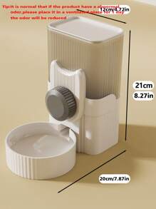 A懸掛籠子固定的懸掛自動飲用水喂食器 - 彩色 - 查看 4