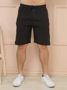 Men Shorts - 黑色 - 查看 5