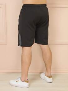 Men Shorts - 黑色 - 查看 7