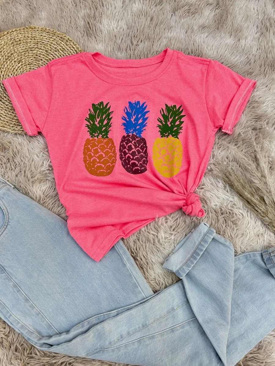 Women T-Shirts - Hồng - Xem 1