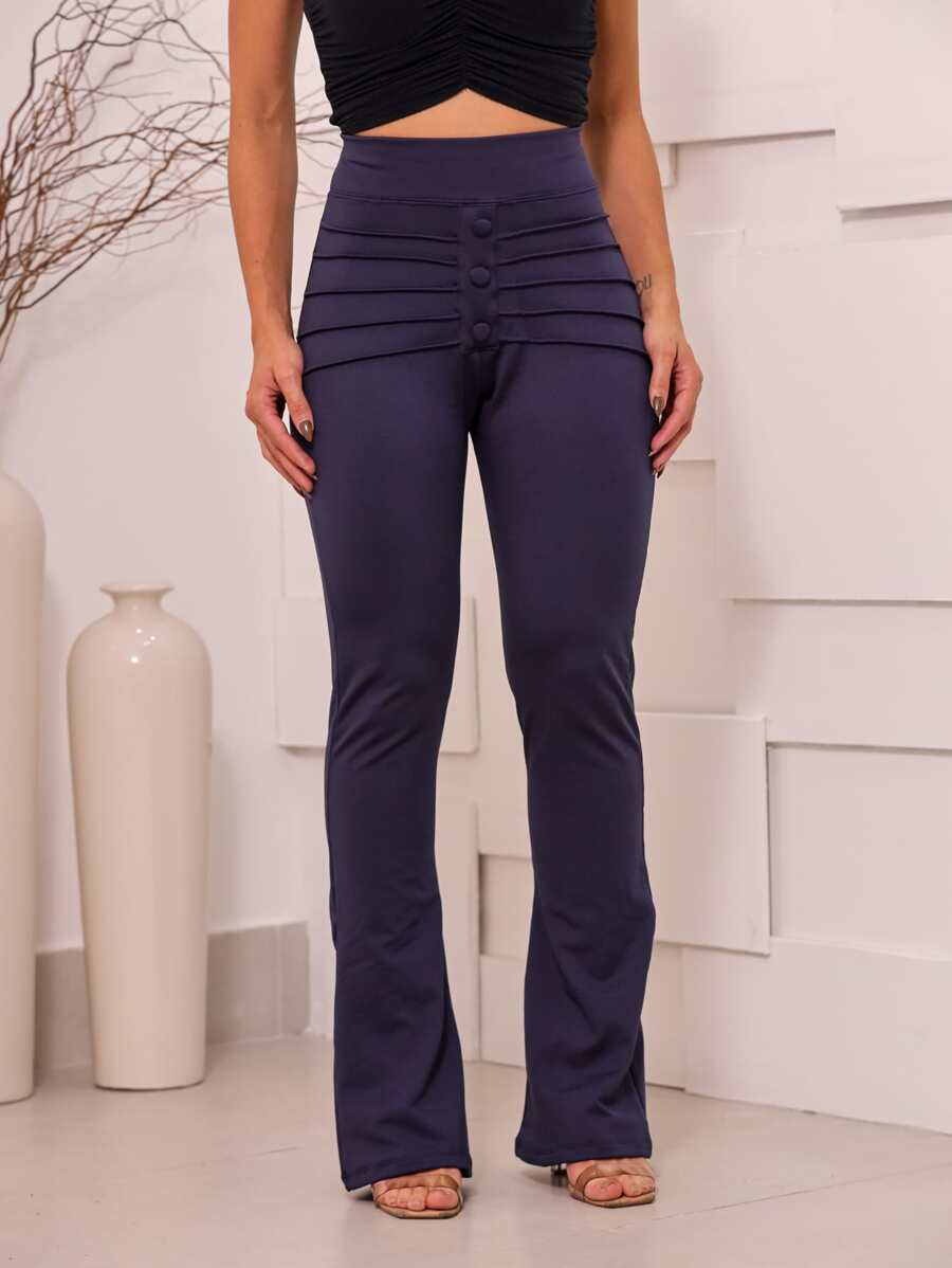 Women Pants - Màu xanh hải quân - Xem 1