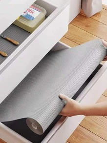 1 Roll EVA Transparent Cabinet Mat, Waterproof Moisture-Proof Drawer Liner, Customizable Kitchen Fridge Non-Slip Mat, Easy To Clean, Christmas Gift