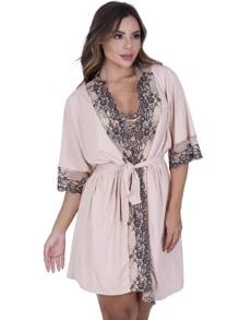 Biografia da Moda Women Nightgowns & Sleepshirts - Màu be - Xem 4