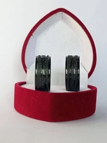 Ring Sets - 黑色 - 查看 5