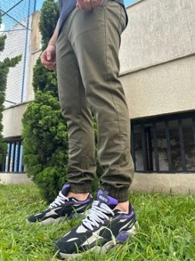 Men Pants - xanh quân đội - Xem 4