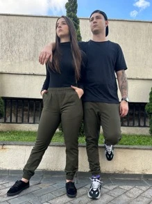 Men Pants - xanh quân đội - Xem 2