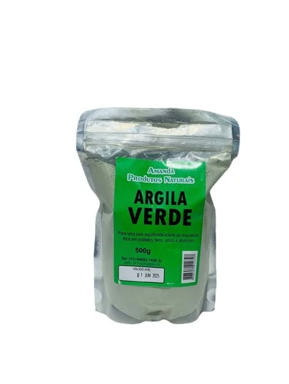 ARGILA VERDE - AMANDA PRODUTOS NATURAIS