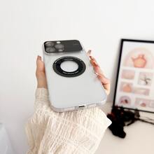 Letter Graphic Phone Case - Clear - View 3