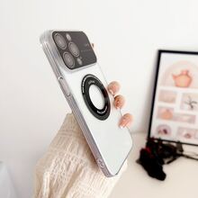 Letter Graphic Phone Case - Clear - View 2