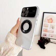 Letter Graphic Phone Case - Clear - View 4