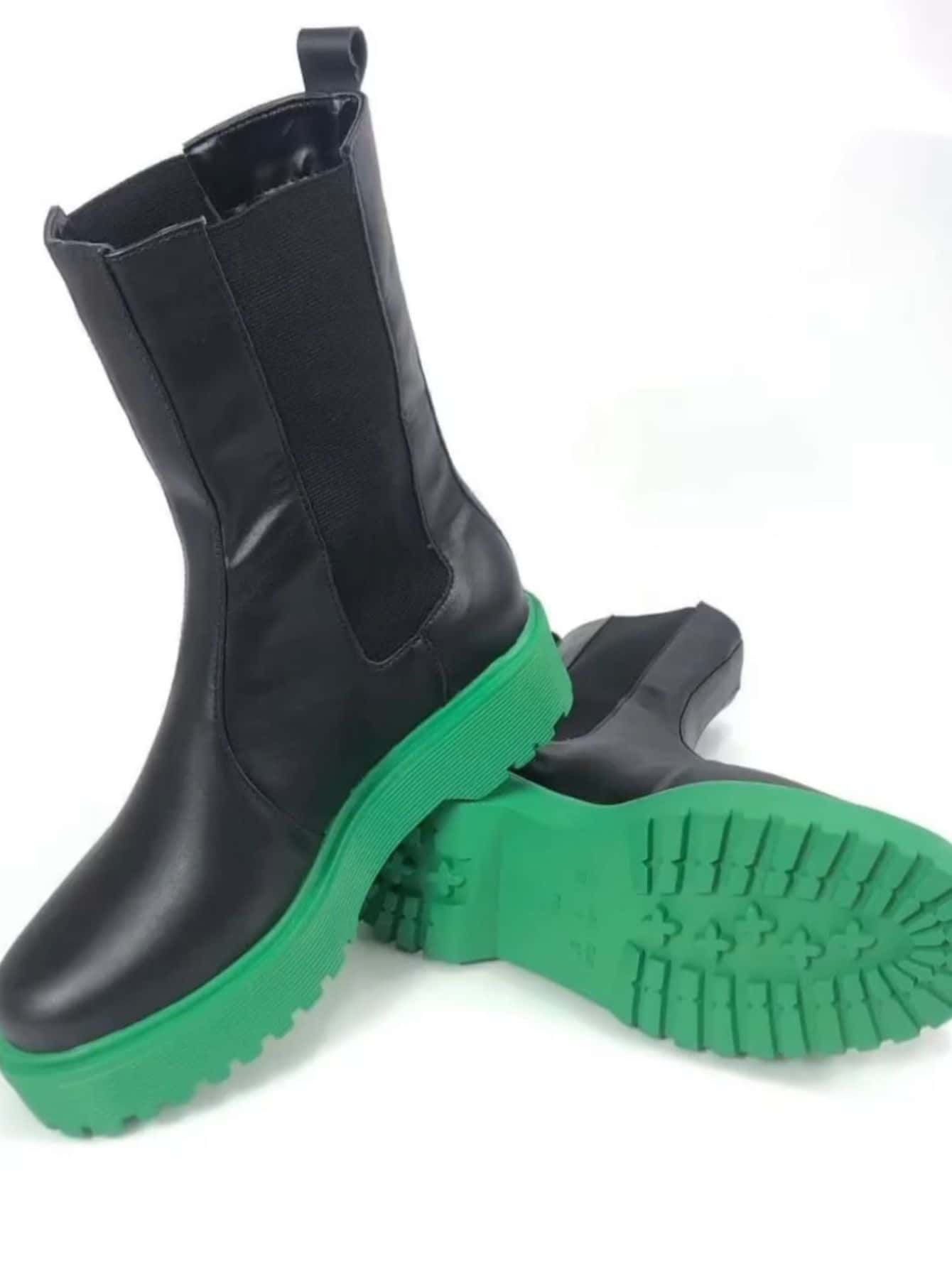 Women Fashion Boots - 黑色 - 查看 1