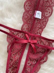 Women Sexy Lingerie - 紅色 - 查看 4