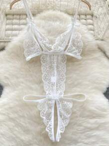 Women Sexy Lingerie - 白色 - 查看 1