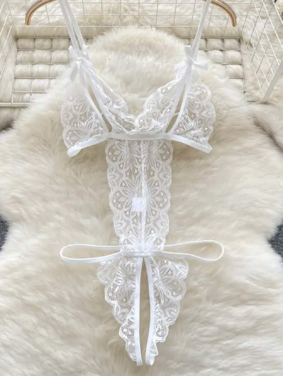 Women Sexy Lingerie - 白色 - 查看 1