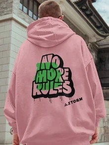 Men Sweatshirts - Màu Hồng baby - Xem 2