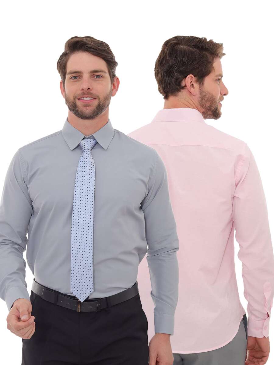 Men Shirts - 彩色 - 查看 1