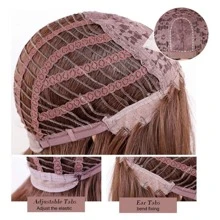 Peluca rubia ceniza ombré - Degradado - Ver 4