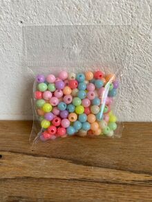 Bolsita esferas multicolor DIY arma tus propias pulseras bistutería - Multicolor - Ver 1