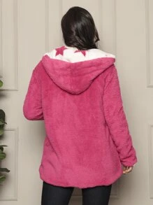 Women Coats - Rosa Fucsia - Ver 2