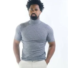 Men Sweaters - Xám - Xem 1