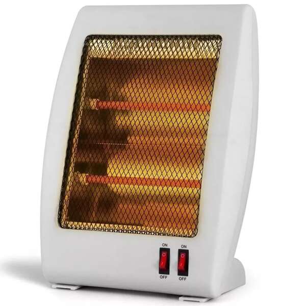 Shendy Vendy Calefactor Calentador Eléctrico Cuarzo 2 Niveles 800w