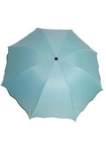Paraguas Sombrillas Para Lluvia y Sol Portable Anti UV - Azul menta - Ver 2