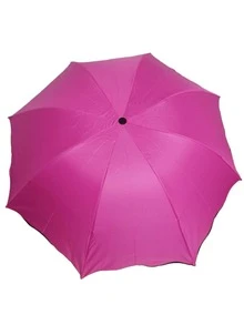 Paraguas Sombrillas Para Lluvia y Sol Portable Anti UV - Rosa - Ver 2