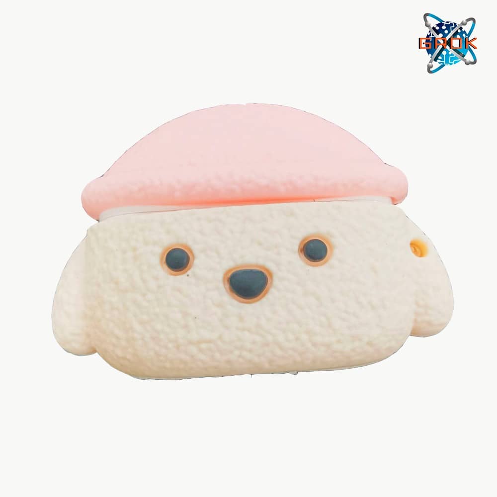 Funda 3D compatible con Airpods pro Todas las generaciones, dibujos animados en 3D con diseño de perro con gorro Benedo - Multicolor - Ver 1