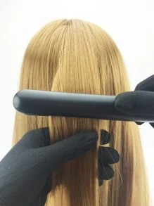 2pcs Heat Resistant Gloves Set For Hair Styling, Including Curl Comb, Hair Curler, Hair Straightener And Curling Wand - Multicolor - View 3