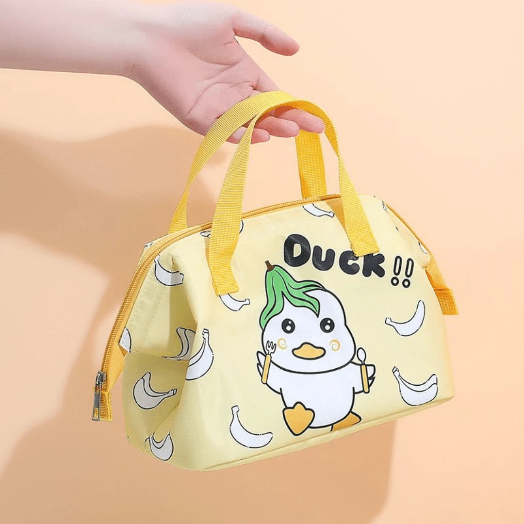 LONCHERA TERMICA PARA REGRESO A CLASES - Amarillo - Ver 1